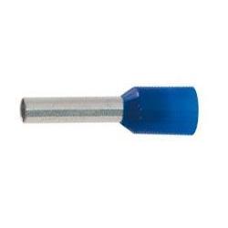 Dutinka izolovaná lisovací pro kabel 2,5 mm2 modrá, 100 ks