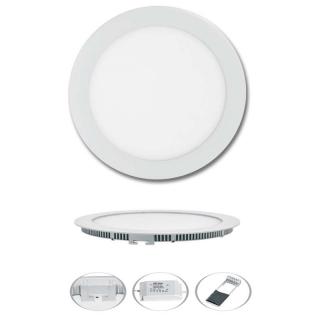 LED svítidlo LED-WSL-12W/2700/BI Kruh 17,5cm, 12W, 2700K, LADA