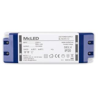 LED transformátor 12V/72W ML-732.073.11.0
