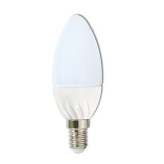 LED žárovka E14 7W svíčka LED7W/SV 4100K studená bílá
