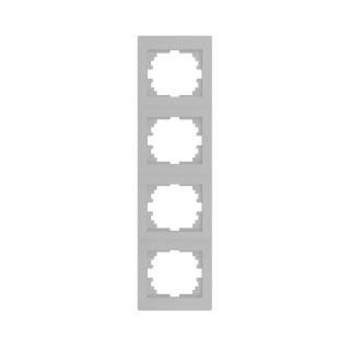 LOGI Čtyřnásobný vertikální rámeček - stříbrná