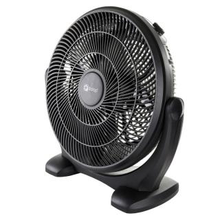 Podlahový ventilátor Dalap MONO, černý, průměr 41 cm