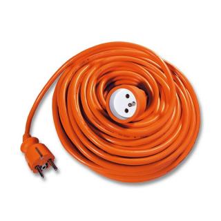 Prodlužovací kabel 15m/1zásuvka 3x1,0 oranžová FX1-15