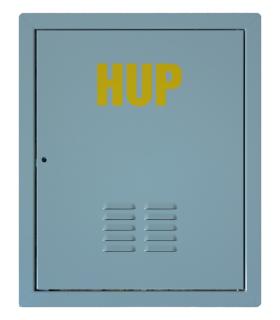 Revizní dvířka HUP 400x500 šedá, na kličku