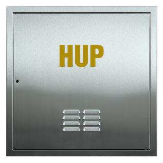 Revizní dvířka HUP 600x800 nerezová, na kličku