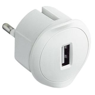 USB adaptér do zásuvky 1,5A Legrand 50680, bílý