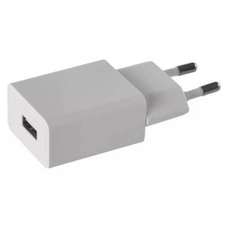 USB adaptér univerzální nabíječka BASIC 5V/1A, bílý