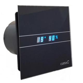 Ventilátor Cata e100 GBTH časovač, senzor vlhkosti, černý