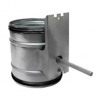 Vzduchová klapka do potrubí pro servopohon KTP 080  80mm