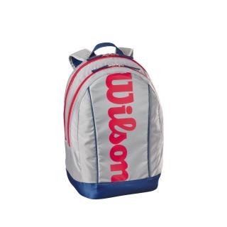 Batoh Wilson Junior Backpack Light Grey/red-blue
