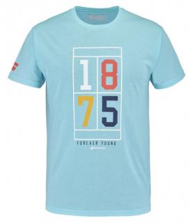 Chlapecké tričko Babolat exercise cotton tee boy angel blue oblečení dětské: 10-12 let