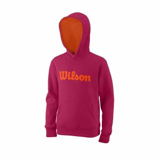 Dětská mikina Wilson Y Script Cotton Po Hoody Granita oblečení dětské Wilson: 9-10:MD