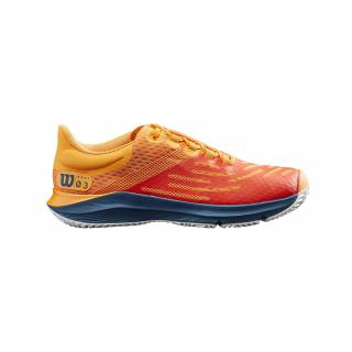 Dětská tenisová Wilson obuv Kaos 3.0 JR Autumn Glo/Majolica Velikost: UK 3,5|EU 36 1/3|JP 22