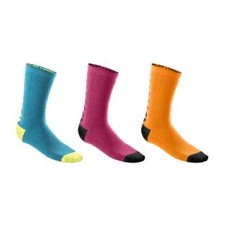 Dětské ponožky Wilson Youth Seasonal Crew Sock 3PK velikost ponožky: 31-34