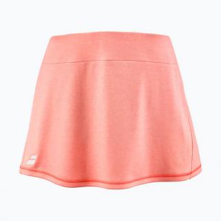 Dívčí tenisová sukně Babolat Play skirt girl fluo strike oblečení dětské: 10-12 let