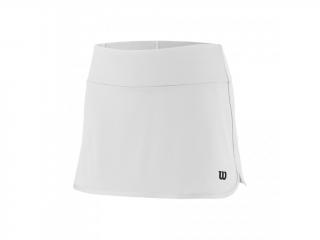 Dívčí tenisová sukně Wilson G  Team 11 Skirt White Velikost: US L/UK 11-12/GER 152