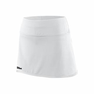 Dívčí tenisová sukně Wilson Team II 11 Skirt G White Velikost: US M/UK 9-10/GER 140