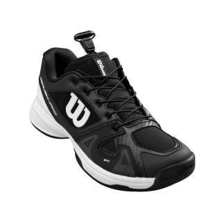 Juniorská tenisová obuv Wilson Rush Pro Jr QL Black Velikost Junior Wilson: UK 2| EU34 2/3| CM 22