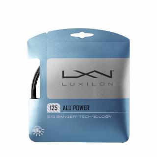 Luxilon Alu Power Set Black 125 tenisový výplet 12,2m průměr výpletu: 1,25