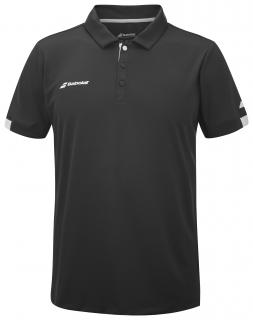 Pánská polokošile Babolat Play Polo Men Black Oblečení pánské: L