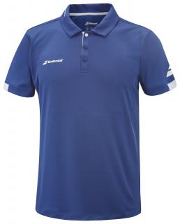 Pánská polokošile Babolat Play Polo Men Sodalite Blue Oblečení pánské: XXL