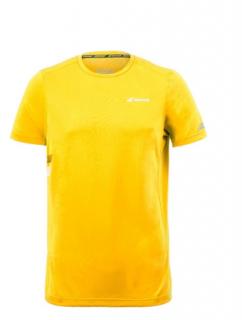 pánské tričko Babolat Core Flag Club Tee - aero žlutá Oblečení pánské: XL