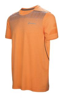 pánské tričko Babolat Perf Crew Neck Tee  - oranžové Oblečení pánské: XL