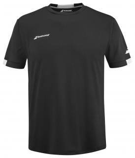 Pánské tričko Babolat Play Crew Neck Tee Men Black 2024 Oblečení pánské: L