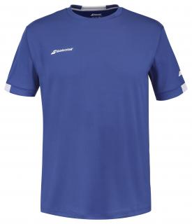 Pánské tričko Babolat Play Crew Neck Tee Men Solidate Blue 2024 Oblečení pánské: L