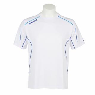 pánské tričko Babolat T - Shirt Men Match Core - bílé Oblečení pánské: L