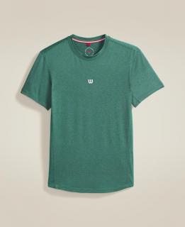 Pánské tričko Wilson Everyday Performance Tee Field Green Oblečení pánské: XL