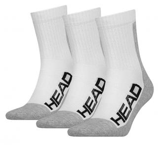 Ponožky Head Performance Short Crew White velikost ponožky: 43-46