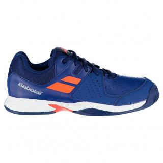 tenisová obuv Babolat Pulsion Clay Junior - tmavě modré Velikost Junior Babolat: UK 3,5 EU 36 CM 22,5