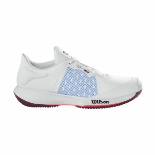 Tenisová obuv Wilson Kaos Swift W White/Chambray Blue/Fig Velikost Dámské: EU 38,5  UK 5,5