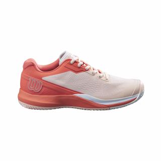 Tenisová obuv Wilson Rush Pro 3.5 W Tropical Peach/White velikost dámské Wilson 2020: UK 6,5| EU 40| CM 25