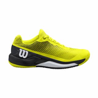 Tenisová obuv Wilson Rush Pro 4.0 Clay Sulphur Sp/Bk/Wh obuv pánská wilson 2022: UK 8,5|EUR 42 2/3|JP 27