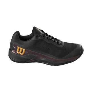 Tenisová obuv Wilson Rush Pro 4.0 Pro Staff Black obuv pánská wilson 2022: UK 10,5|EUR 45 1/3|JP 29