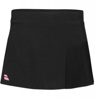 Tenisová sukně Babolat Compete Skirt 13 Women Black/Black Oblečení dámské: L