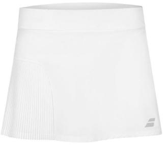 Tenisová sukně Babolat Compete Skirt 13 Women White Oblečení dámské: L