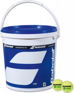 Tenisové míče Babolat Green - 72ks (kbelík)