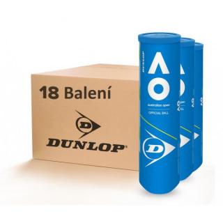 Tenisové míče Dunlop Australian Open 72ks - karton