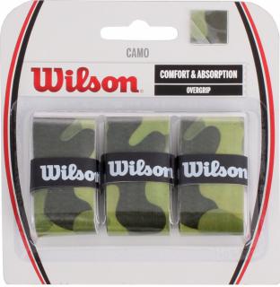 Tenisové omotávky Wilson CAMO overgrip 3 ks výběr možností: 4