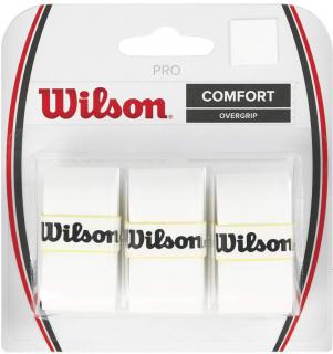 Tenisové omotávky Wilson Pro Overgrip White 3 Pack