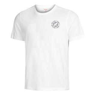 Tenisové tričko Wilson Graphic Tee White Oblečení pánské: M