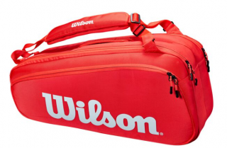 Tenisový bag Wilson Super Tour 9 Pk Red