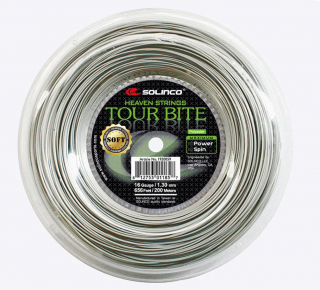 Tenisový výplet Solinco Tour Bite Soft 200 m průměr výpletu: 1,20