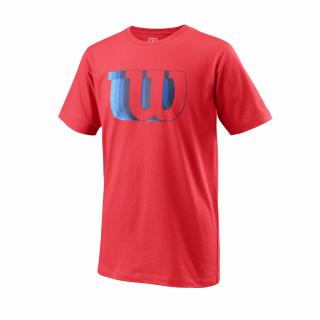 Wilson B Blur W Tech Tee oblečení dětské Wilson: 9-10