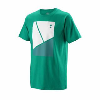 Wilson B Tramline Tech Tee oblečení dětské Wilson: 11-12