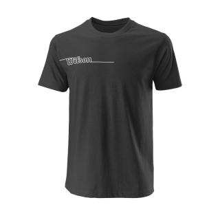 Wilson Team II Tech Tee Black Oblečení pánské: M