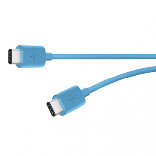 BELKIN MIXIT kabel USB-C to USB-C,1,8m, modrý